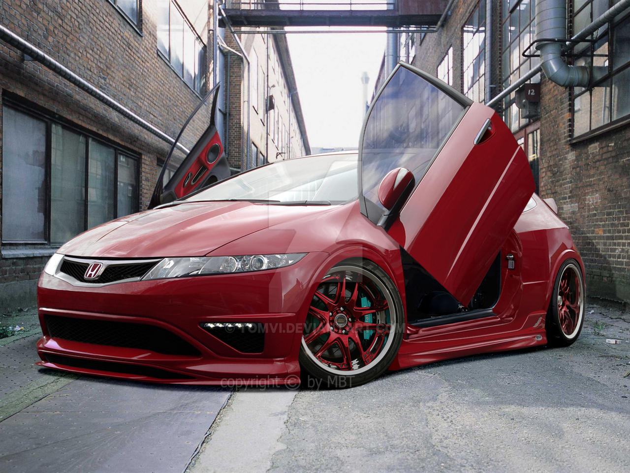 Honda Civic Type-R by TomVi on DeviantArt