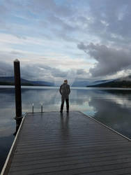 Surveying a Lake at Glacier National Park, 2