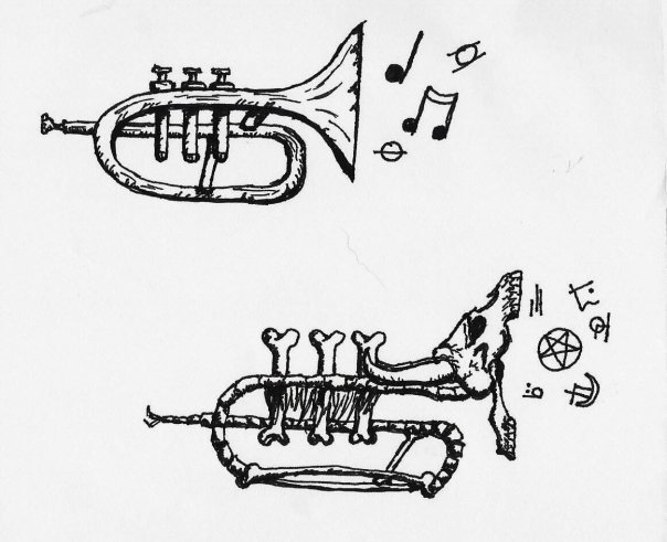 Tattoo Trumpets