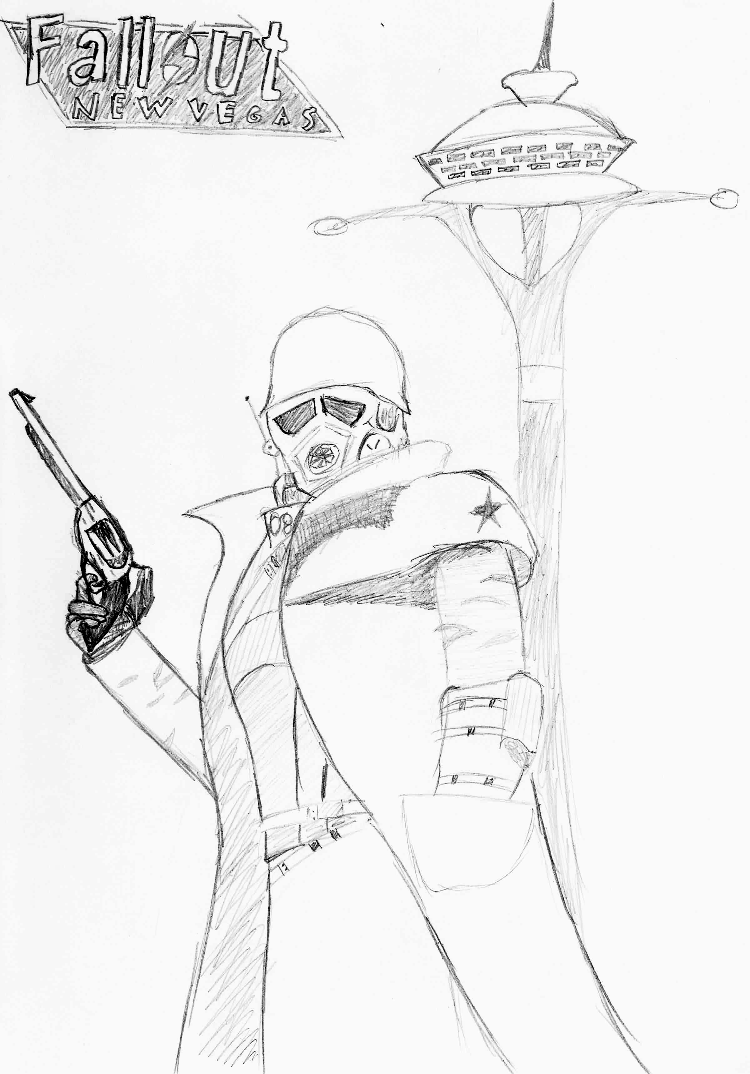 Ncr Ranger Coloring NCR ranger by vcmadman on DeviantArt