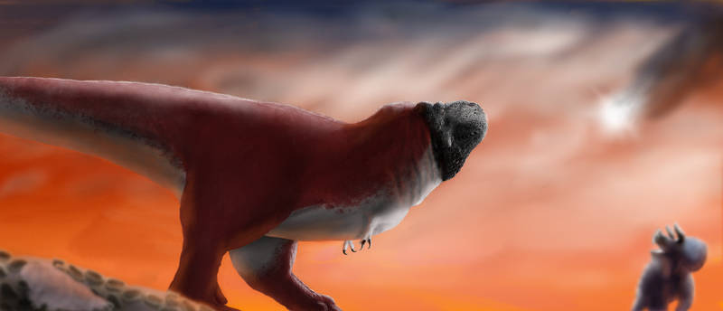Choerosaurus by Mario Lanzas - pig lizard. in 2023