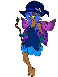 Lazuli the Butterfly Fairy Wizard