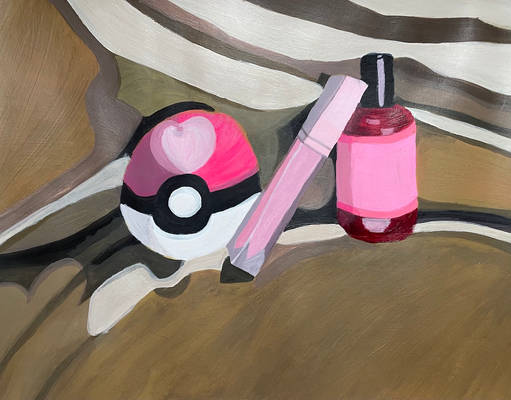 Loveball, Lipstick, and Lotion in Pink