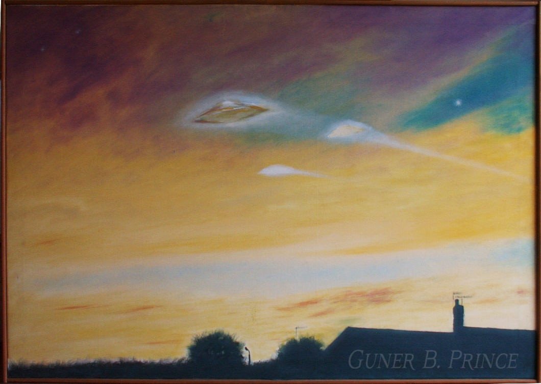 UFO's over North London