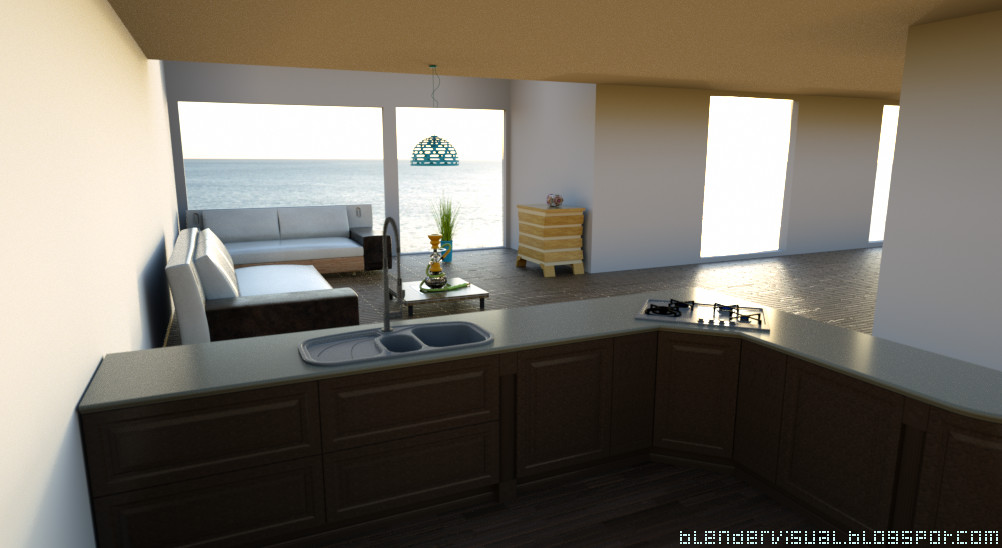 Interior Design Sofa Sea Home Sweet Visualization