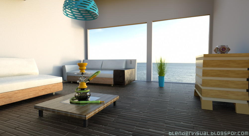 Interior Design Sofa Sea Home Sweet Visualization