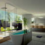 Bathroom Octane Render and Blender Architec shot05