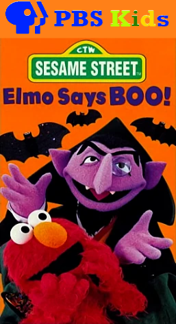 Elmo Says BOO! VHS (1997 PBS Kids copy) by trewash on DeviantArt
