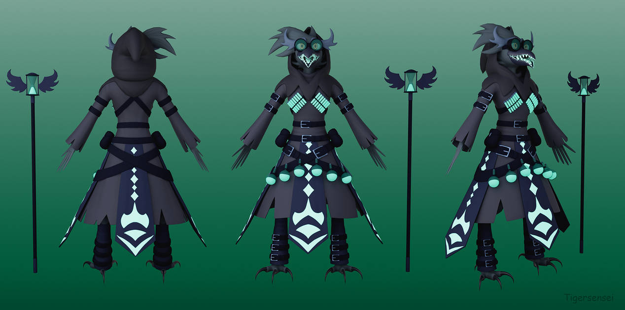 Character commission for VRChat - reference clothe by Tigersensei on ...