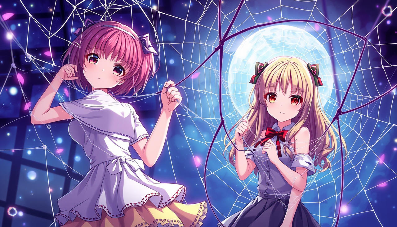Anime Girls Tied Up In Spiderwebs by ooooooolkkkkkkkkkkkk on DeviantArt