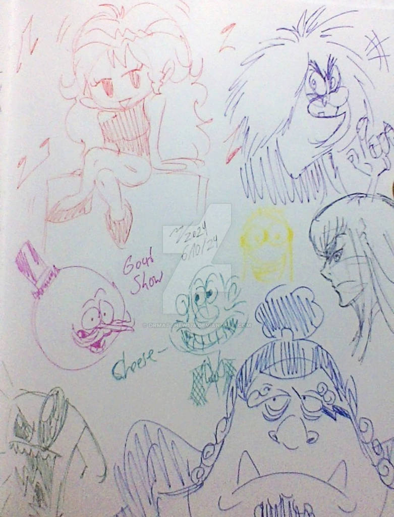 Colorful Character Dump by DrMatthew178 on DeviantArt