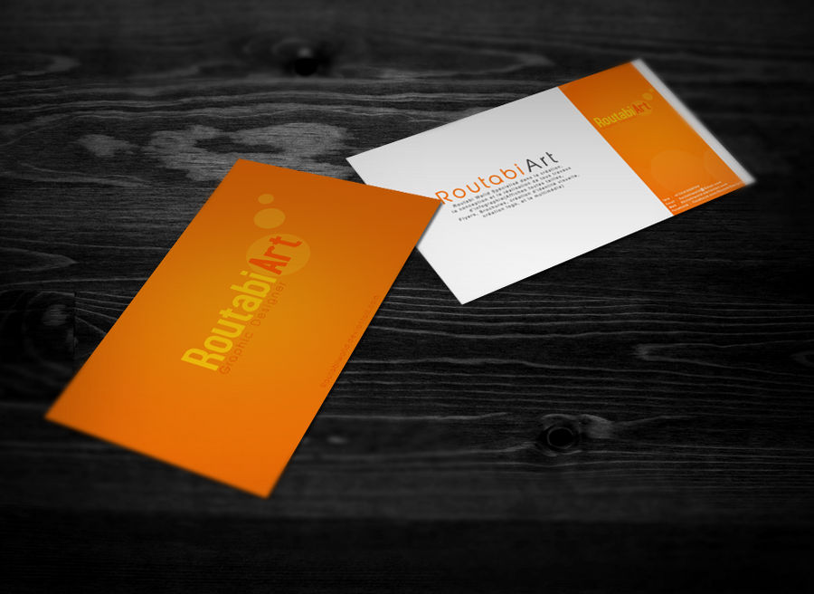 Routabi Art Business Card MUP