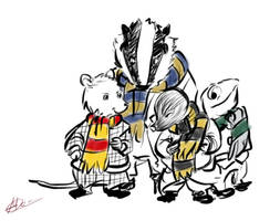 Four Friends Four Houses