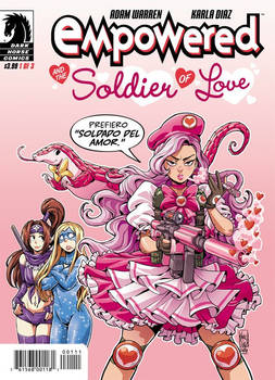 EMPOWERED and The SOLDIER OF LOVE 01 COVER