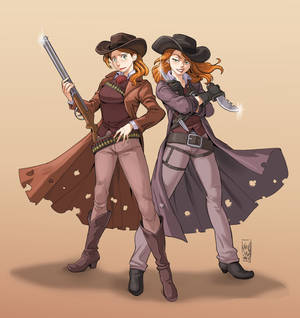 Cowgirls commission!