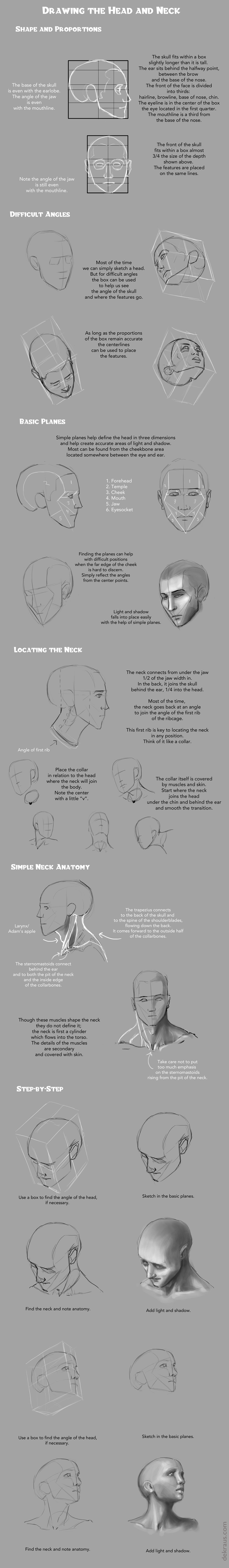 Drawing Heads And Necks Tutorial By Banjodi On Deviantart Drawing Heads And Necks Tutorial By Banjodi On Deviantart