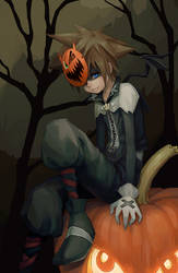 Sora Halloween Town