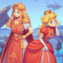 Zelda and Peach