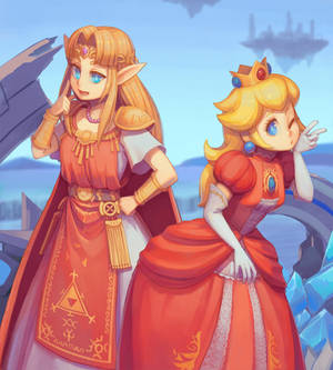 Zelda and Peach
