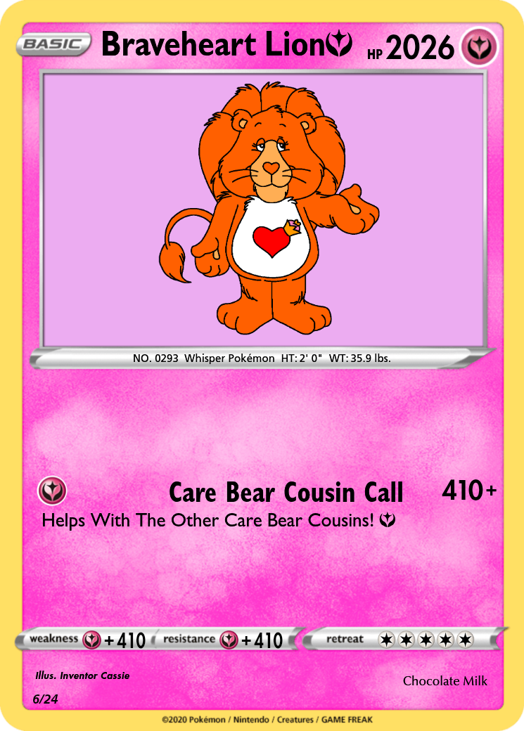 lion pokemon card Leon 134/159