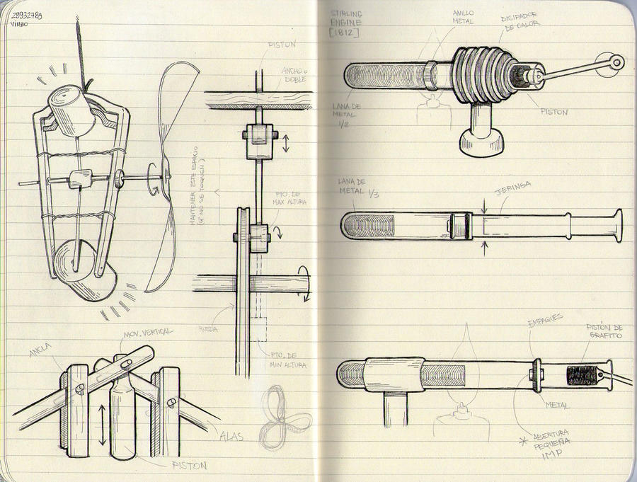 Deviantart Base Stirling Engine Stirling Engine by AlonsoRojas on DeviantArt