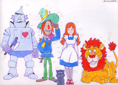 Wizard of Oz anime