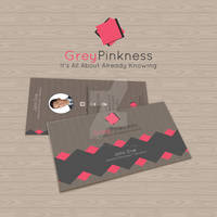 GreyPinkness Businesscard