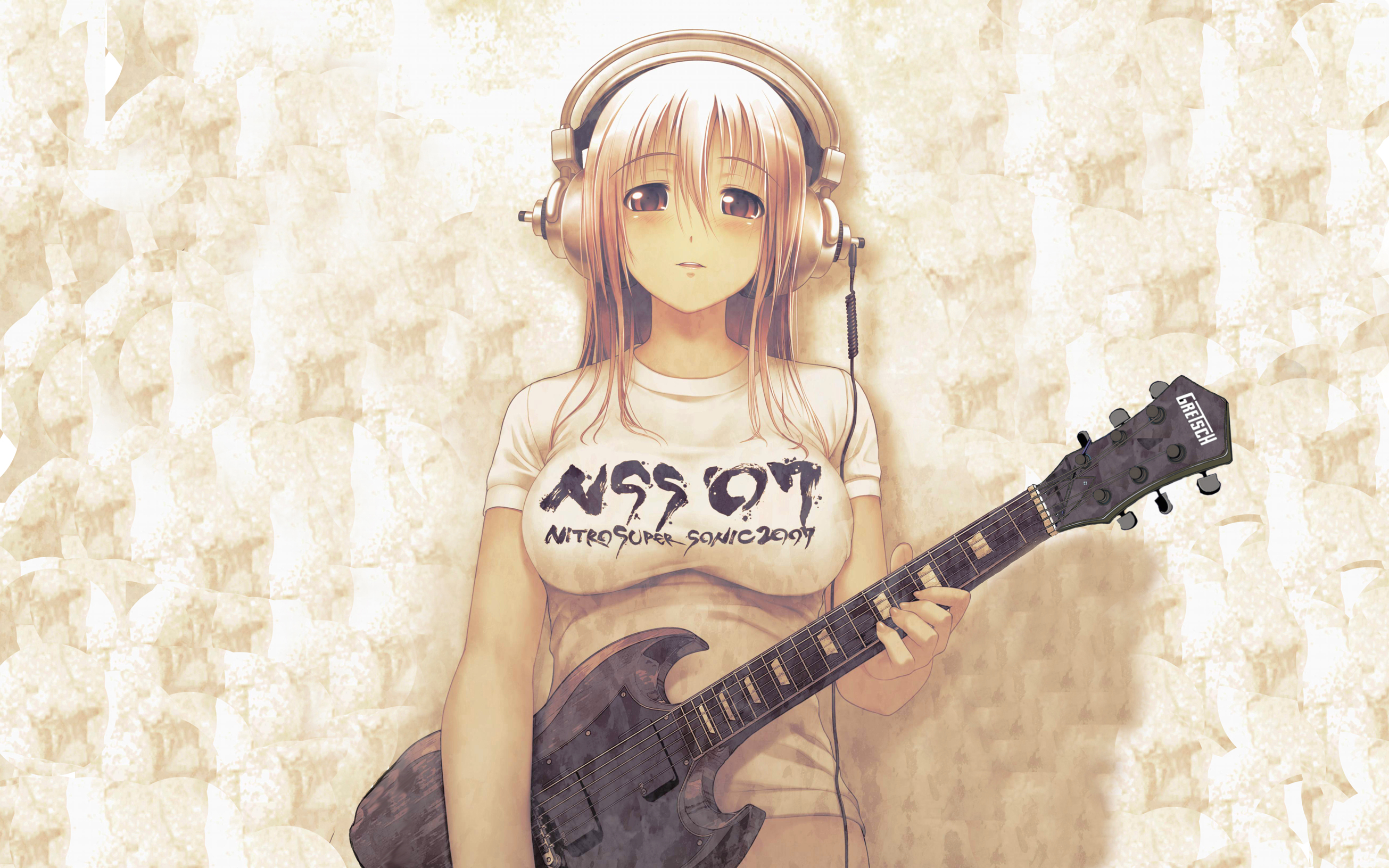 Anime Guitar Girl