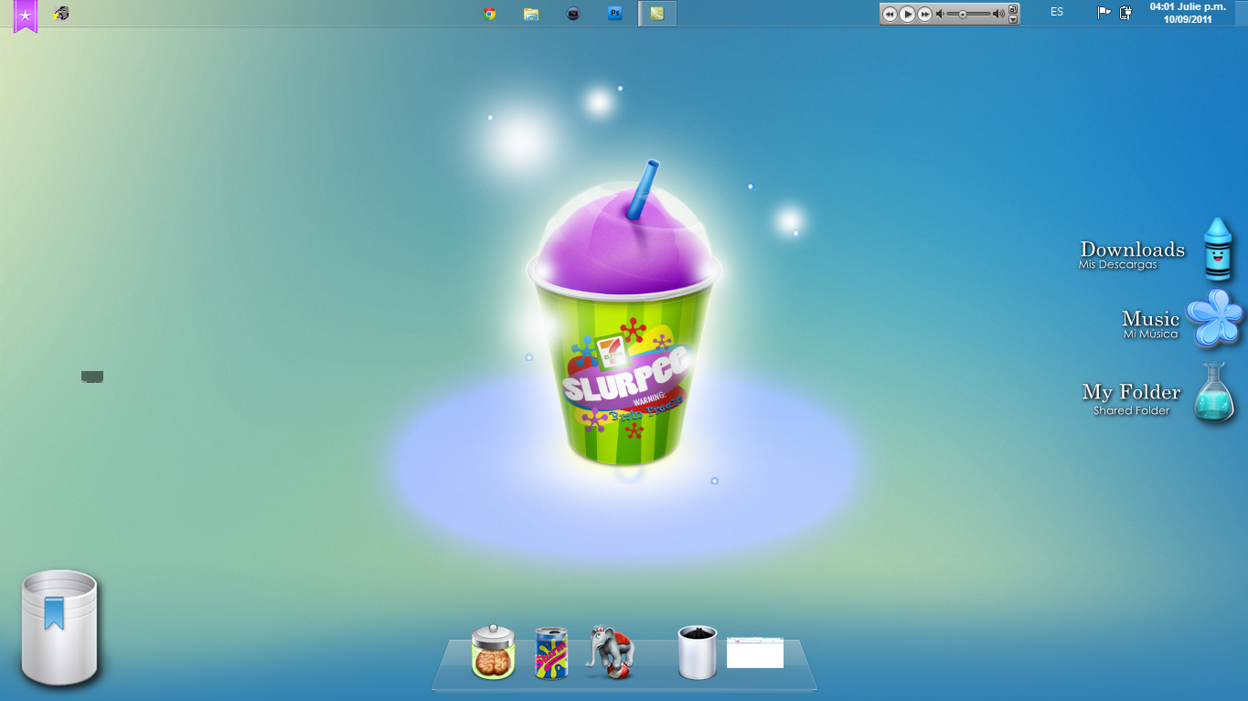 Blue Brain Freezer Desktop