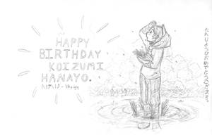 11719 Happy Birthday Koizumi Hanayo