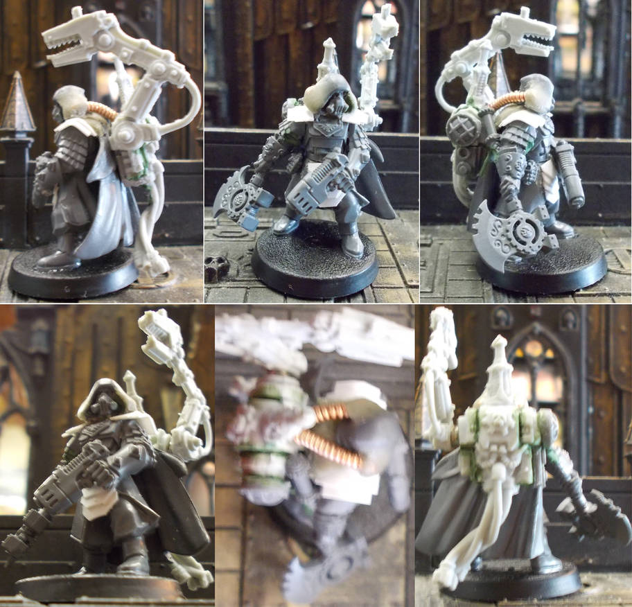 Adeptus Mechanicus Skitarii Commander, Unpainted by Talancir on DeviantArt