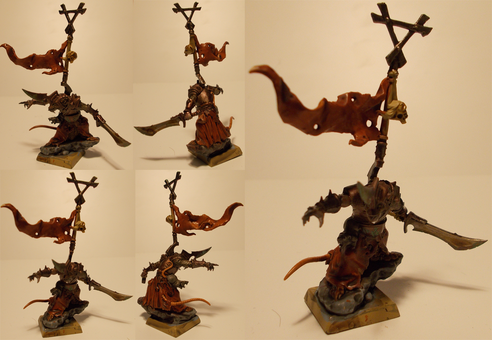 Speedpainted Skaven Warlord