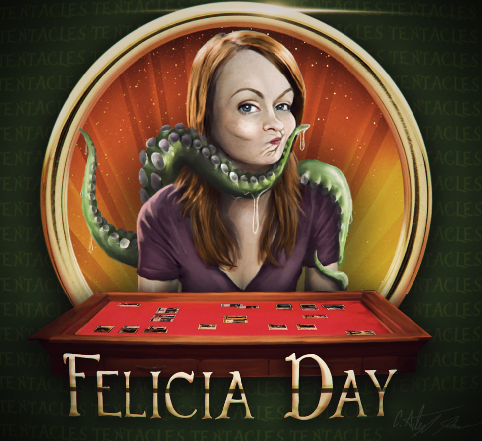 Felicia Day With Tentacles By Azozel On Deviantart Felicia Day With Tentacles By Azozel On Deviantart