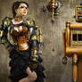 Steampunk-Woman