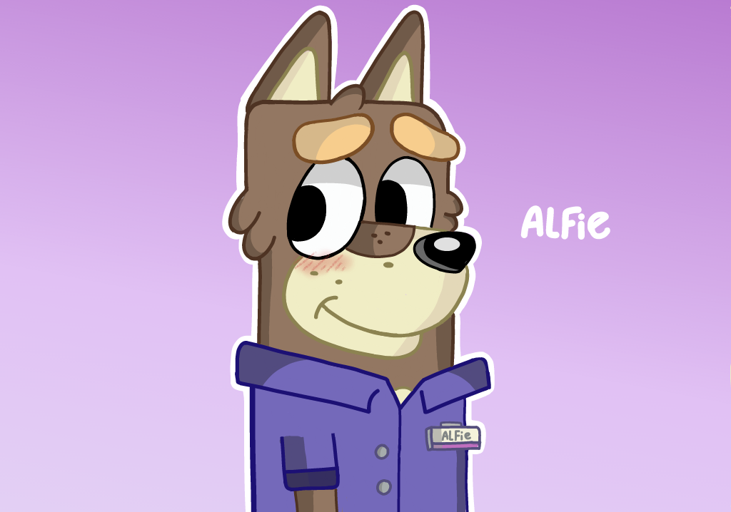 Alfie bluey by tamamajasper on DeviantArt