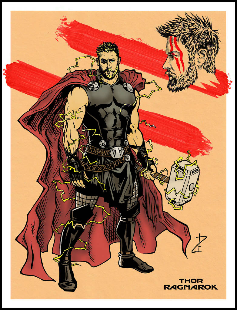 Favorite Thor Ragnarok Thor Ragnarok Concept 01 by favorettodevil on DeviantArt