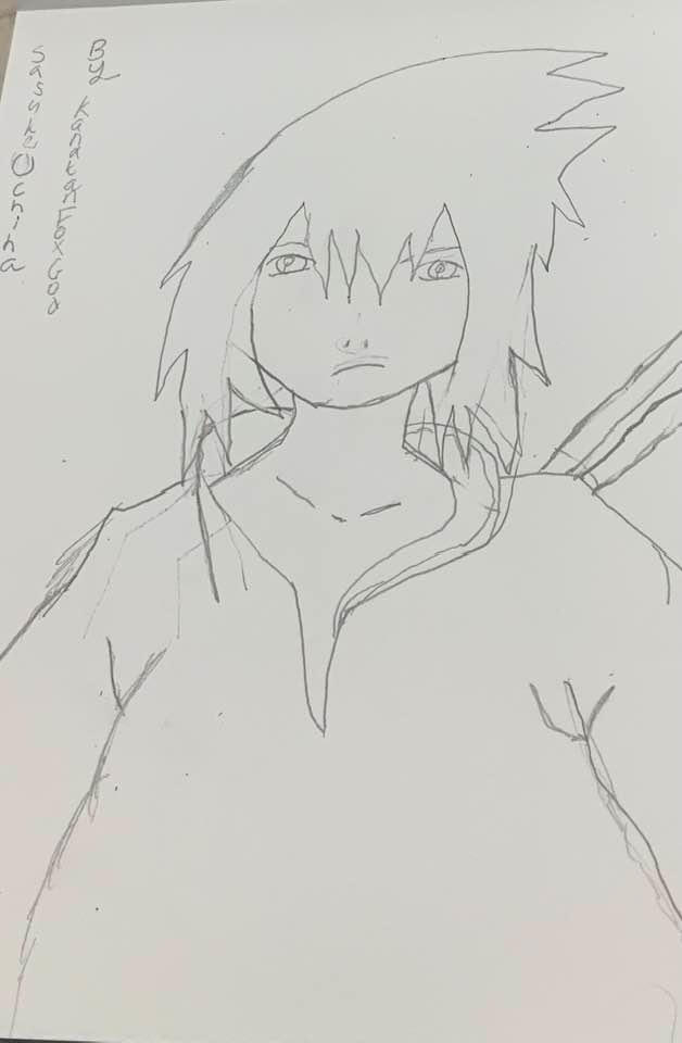 Saskue Uchiha from Naruto by KatakanaFoxGod on DeviantArt