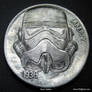 Star Wars Stormtrooper Carved Nickel  Shaun Hughes