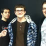 Me with Mike Matei and James Rolfe