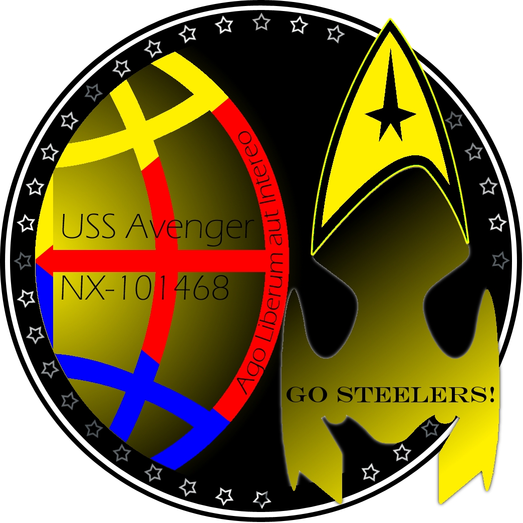 Avenger-Steeler Badge