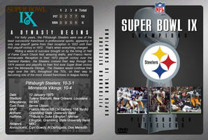 Super Bowl IX DVD Cover