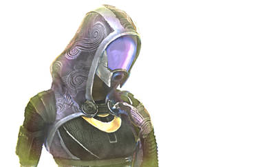 Tali'Zorah (aqua)