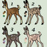 !!!CLOSED FREE!!! Fawn Adoptables