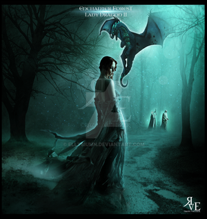 Enchanted forest ~Lady Dragon Series II by Ellysiumn