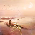 Golden Mermaid by Ellysiumn