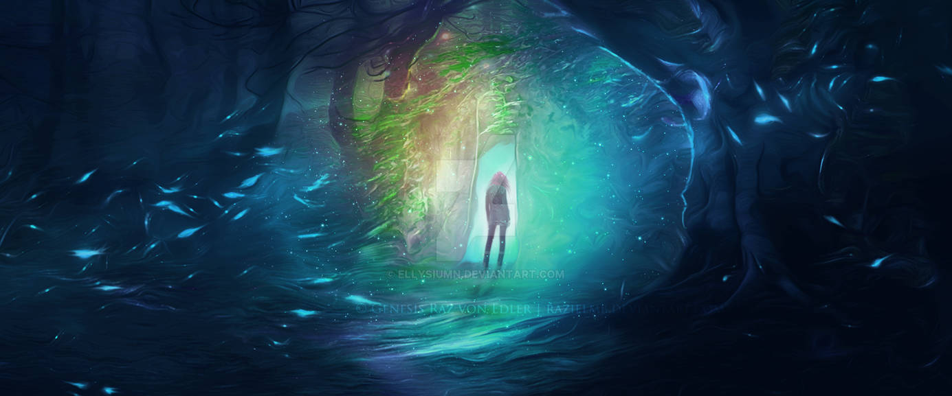 Entrance to the unknown by Ellysiumn Entrance to the unknown by Ellysiumn
