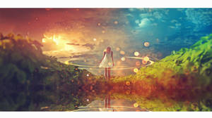 A mirror under my feet by Ellysiumn A mirror under my feet by Ellysiumn