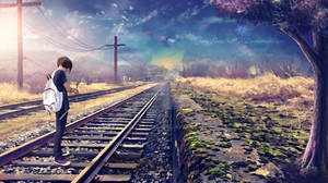 The old railway track by Ellysiumn The old railway track by Ellysiumn