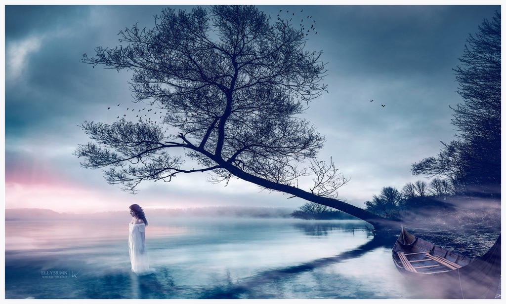 The Lady of the lake by Ellysiumn
