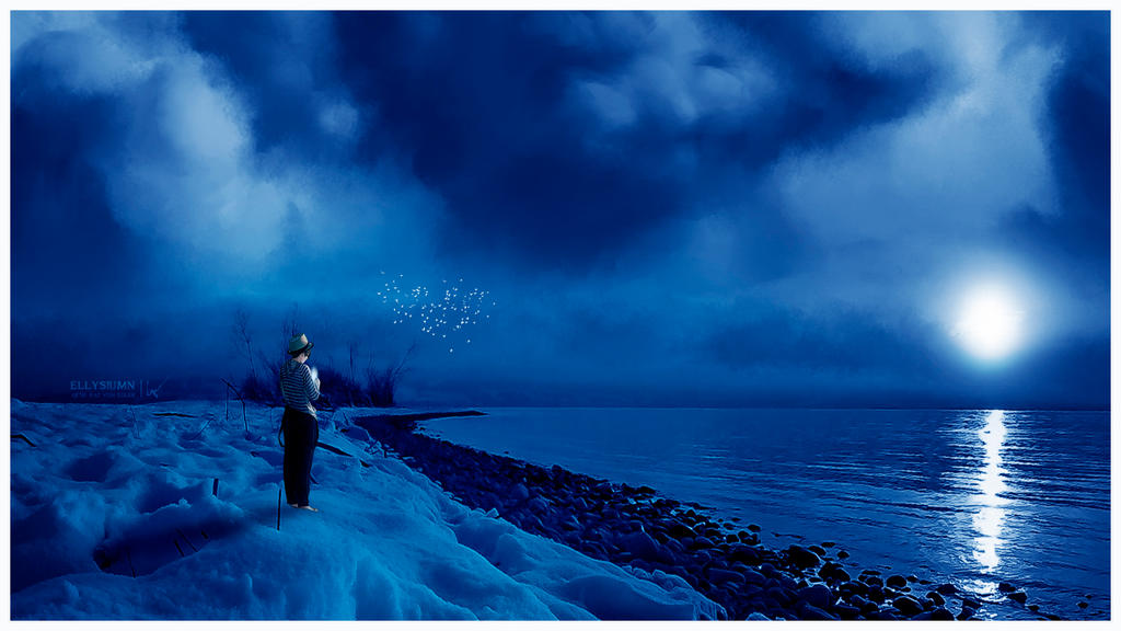 In the quiet of the night by Ellysiumn